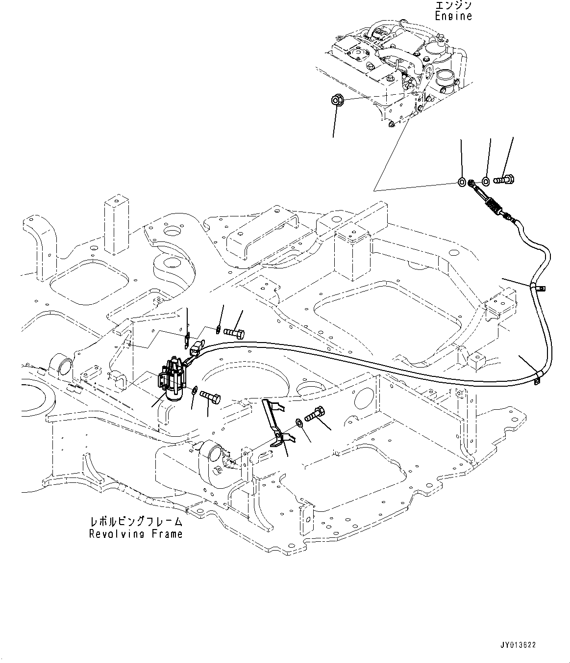 Электродвигатель в сборе 22M-972-3312 KOMATSU