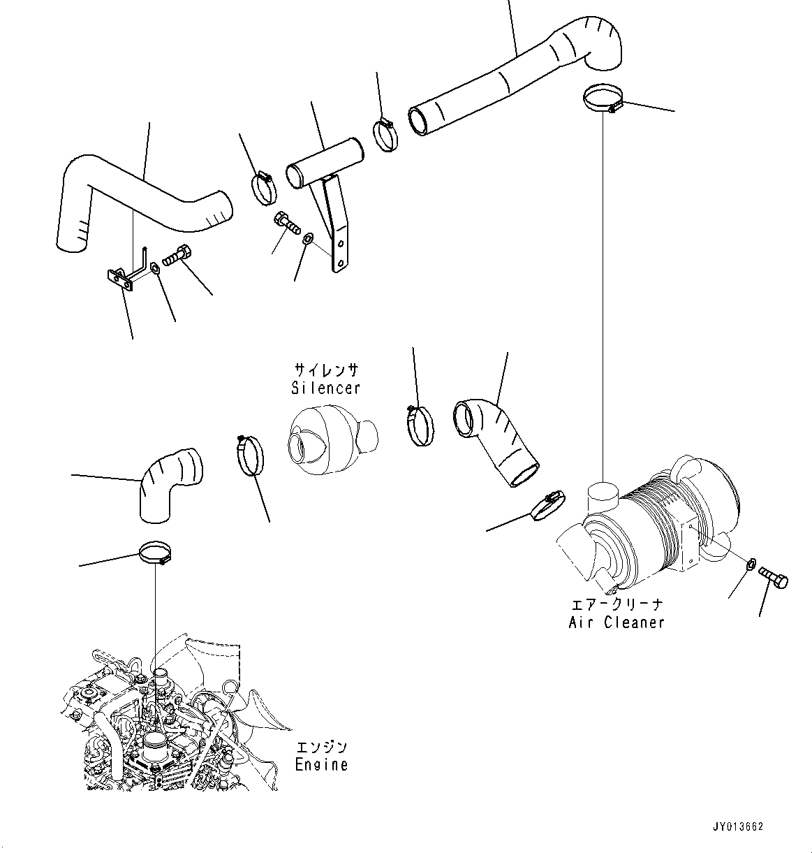 Шланг 42A-01-51160 KOMATSU