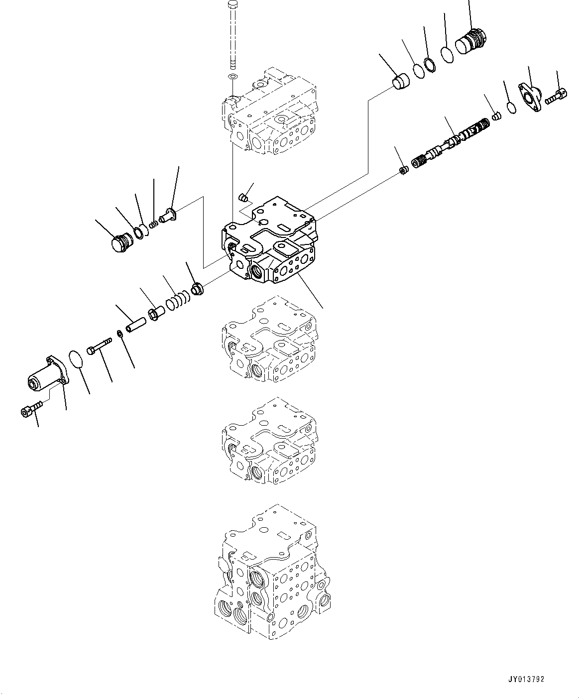 Клапан (709-94-92811) KOMATSU