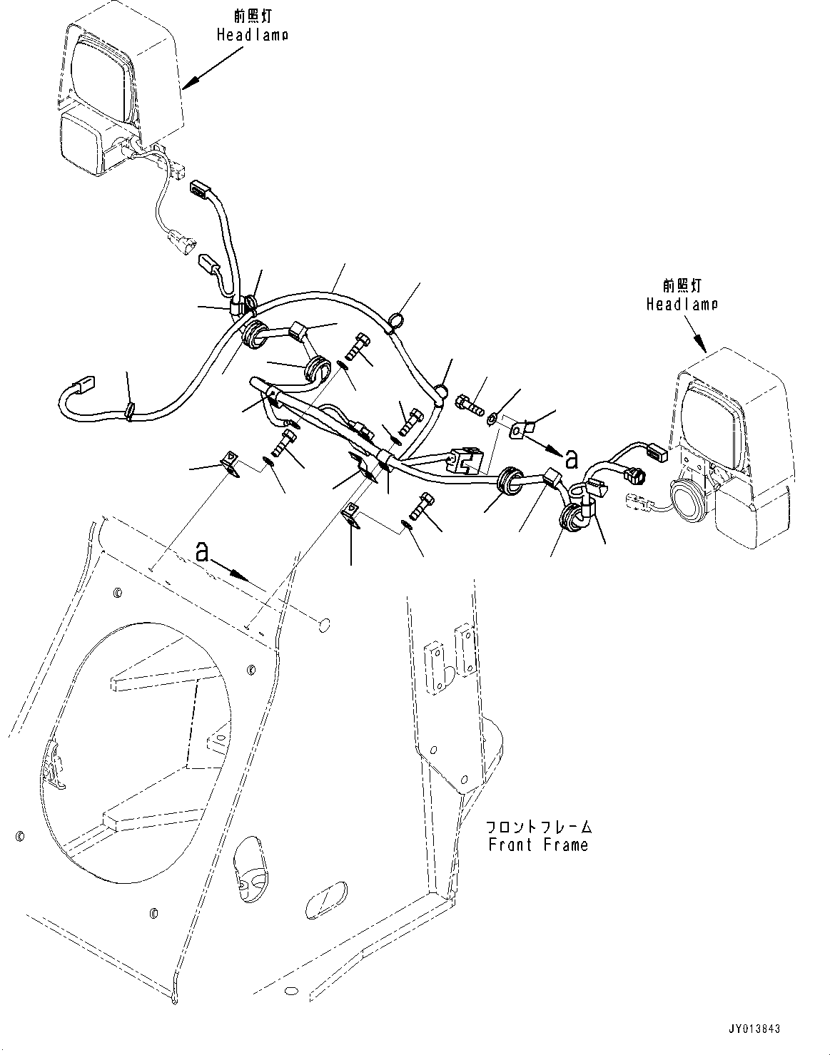 Жгут проводов 42A-06-53224 KOMATSU