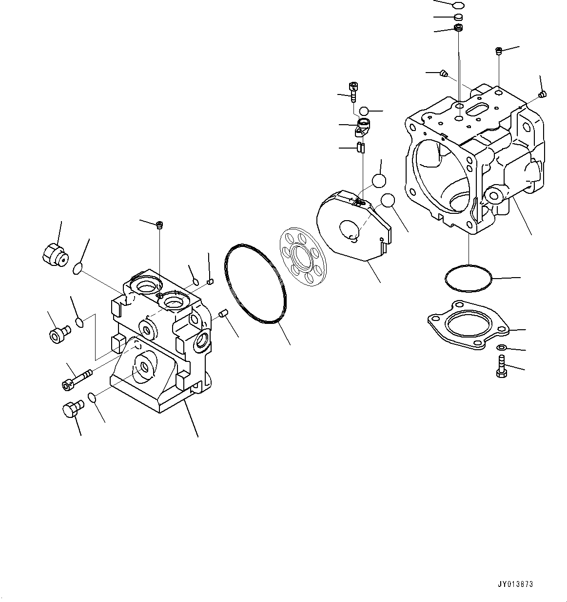 Насос в сборе 708-1S-00950 KOMATSU