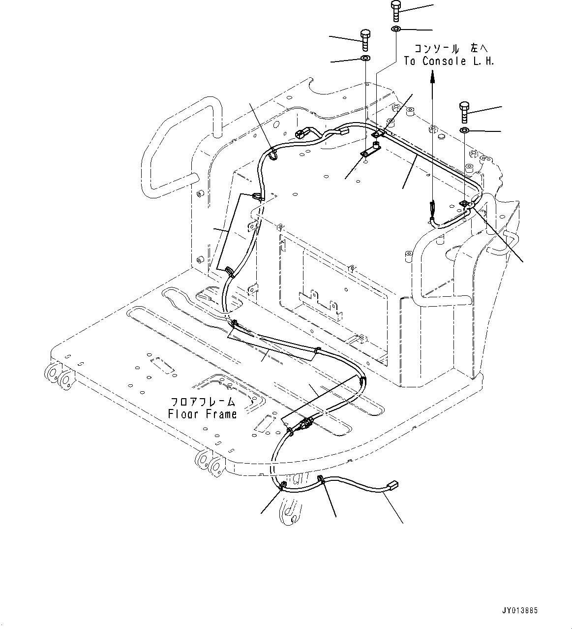 Жгут проводов 22K-06-31911 KOMATSU