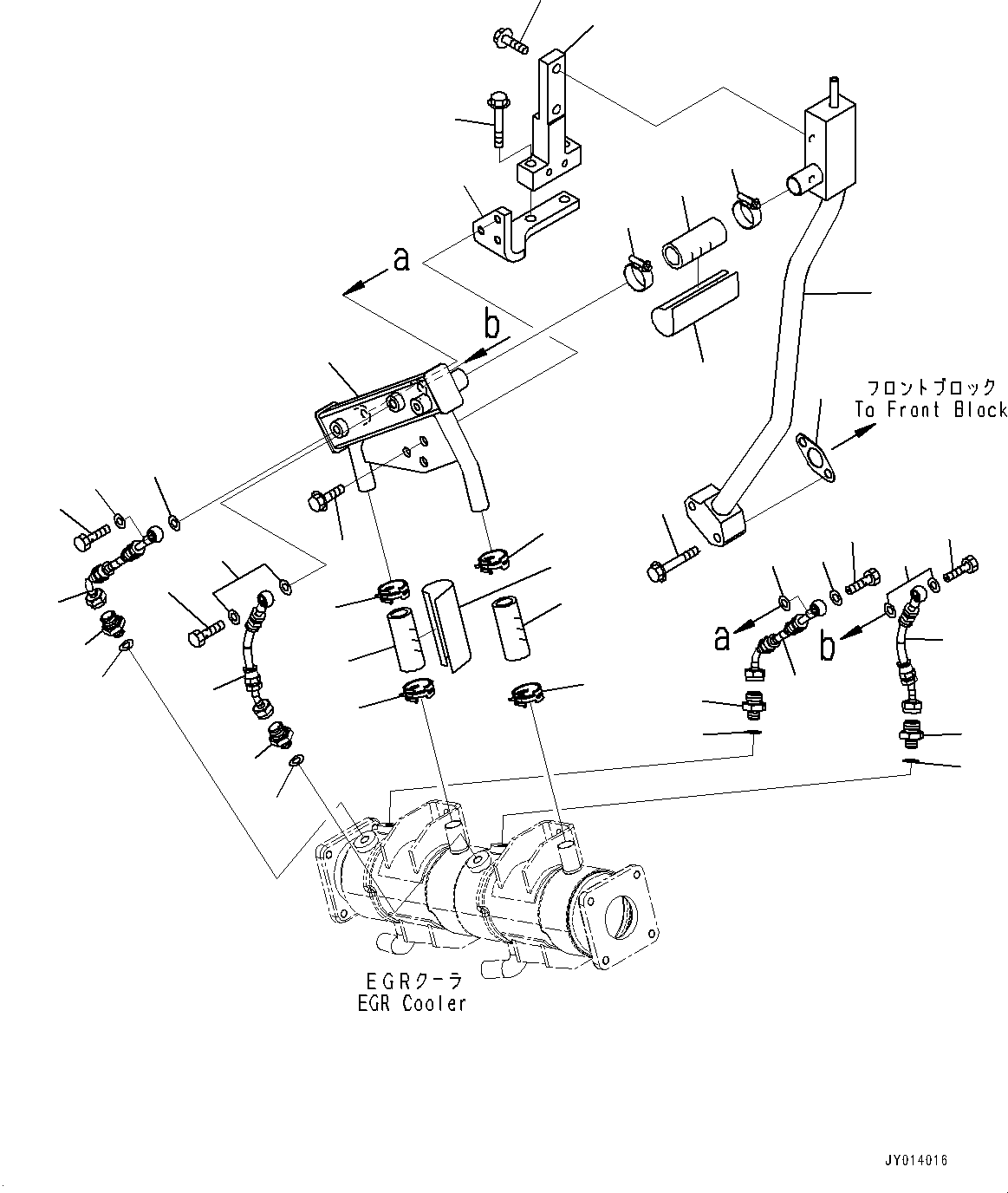 Трубка 6245-61-6270 KOMATSU