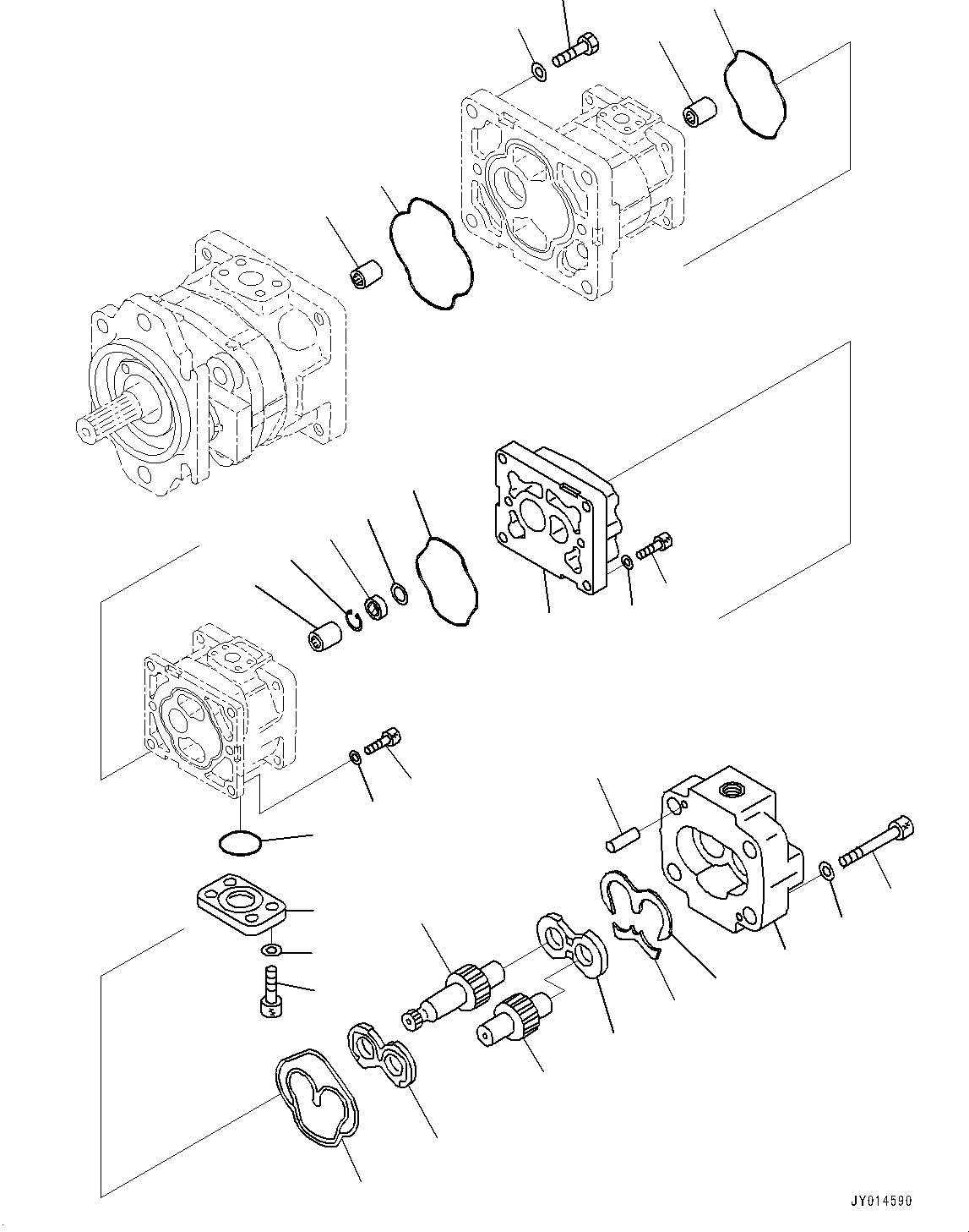 Уплотнительное кольцо круглого сечения (\7\07000-E2021) KOMATSU