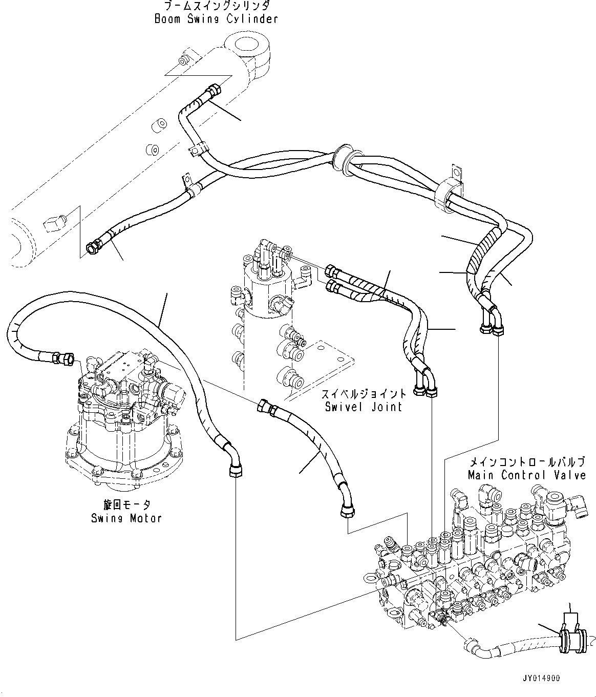 Шланг 22M-62-32250 KOMATSU