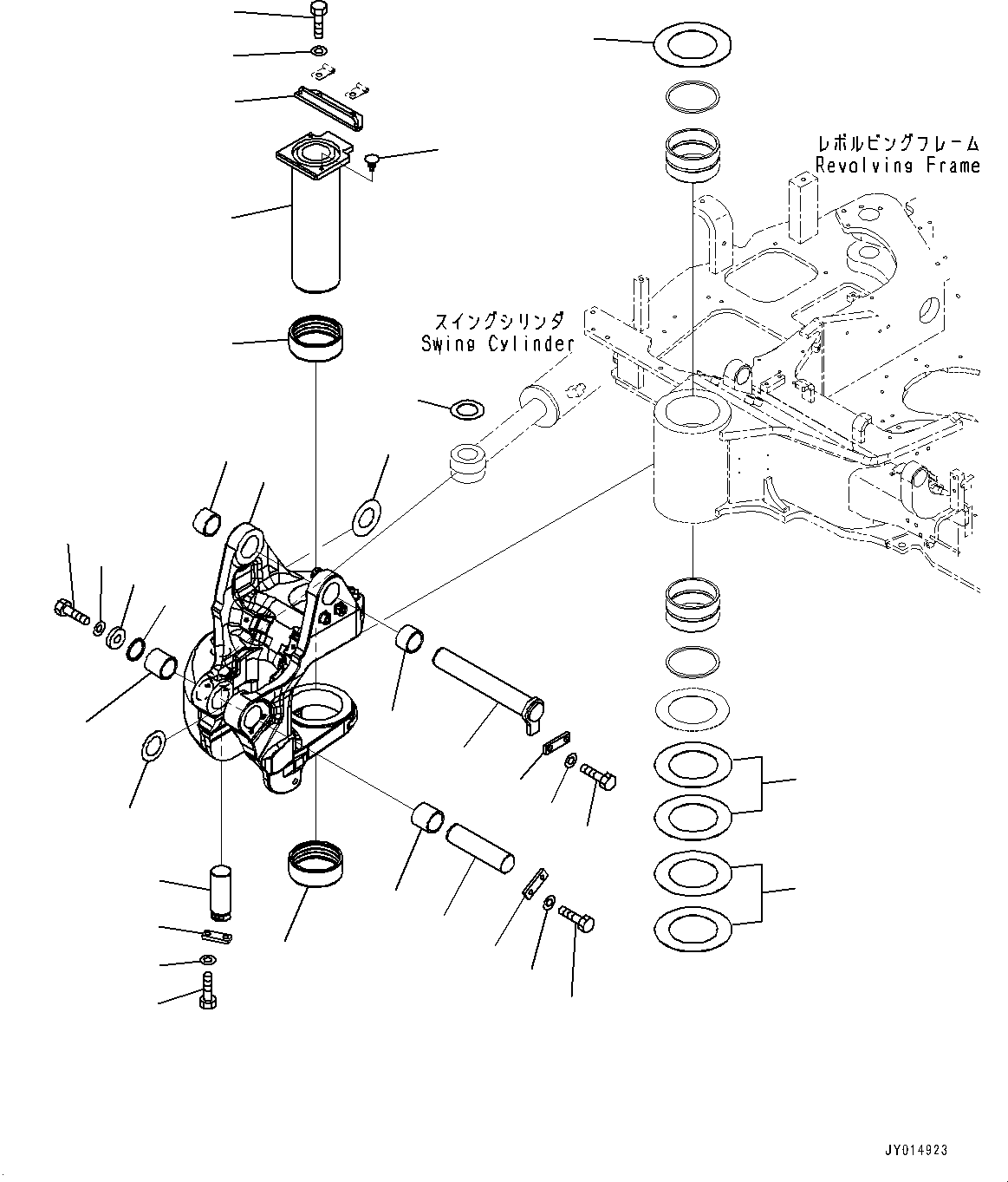Spacer, T=7mm 22M-70-32980 KOMATSU