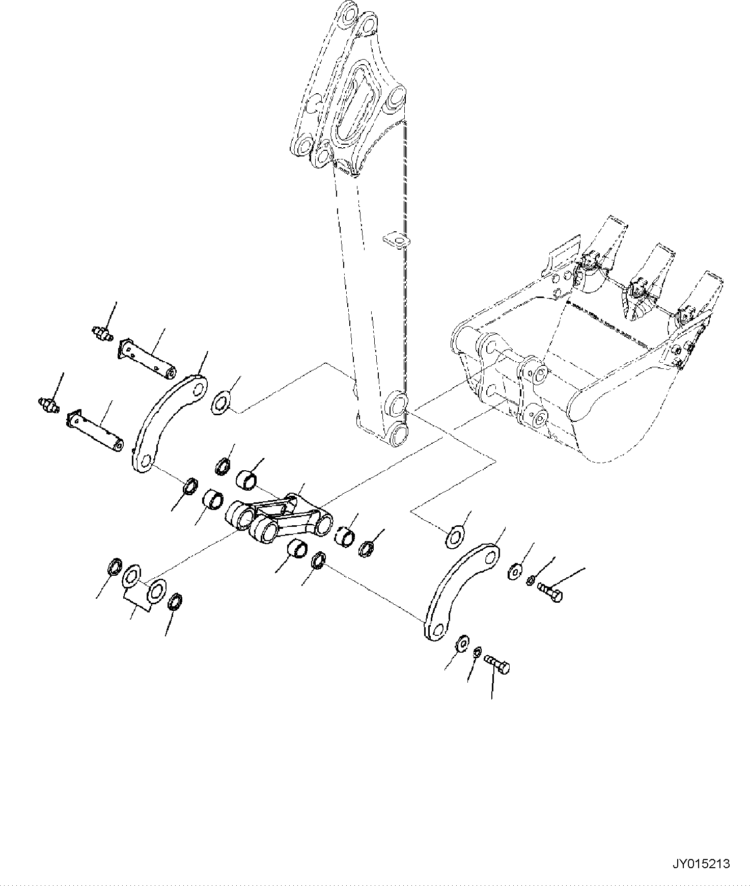 LINK, LEFT 20M-70-R4110 KOMATSU