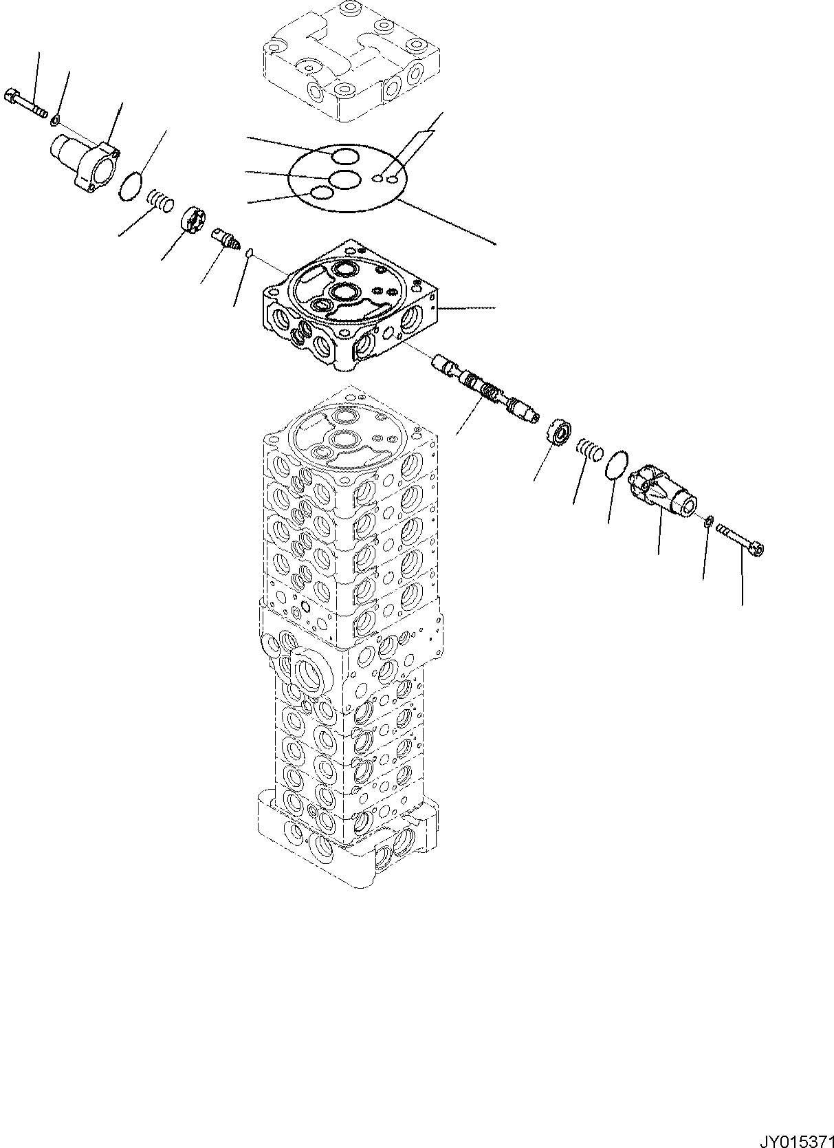 VALVE, SUBASSEMBLY 723-21-07801 KOMATSU