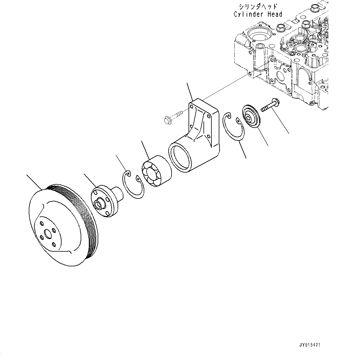 Шарикоподшипник 6754-62-3420 KOMATSU