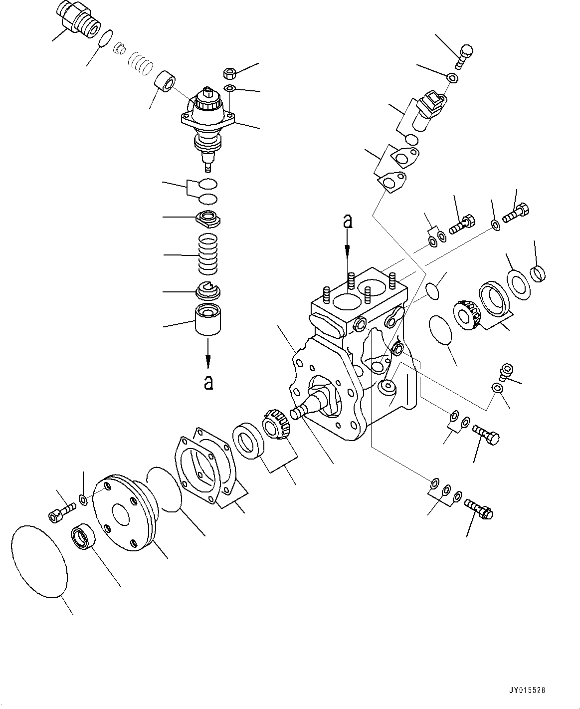 PCV ELEMENT ASSEMBLY ND094040-0380 KOMATSU