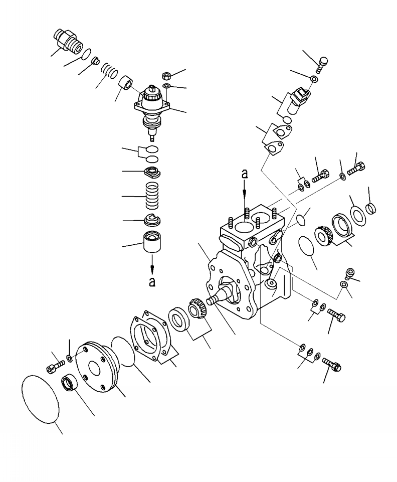 Корпус в сборе ((ND094100-0460)) KOMATSU