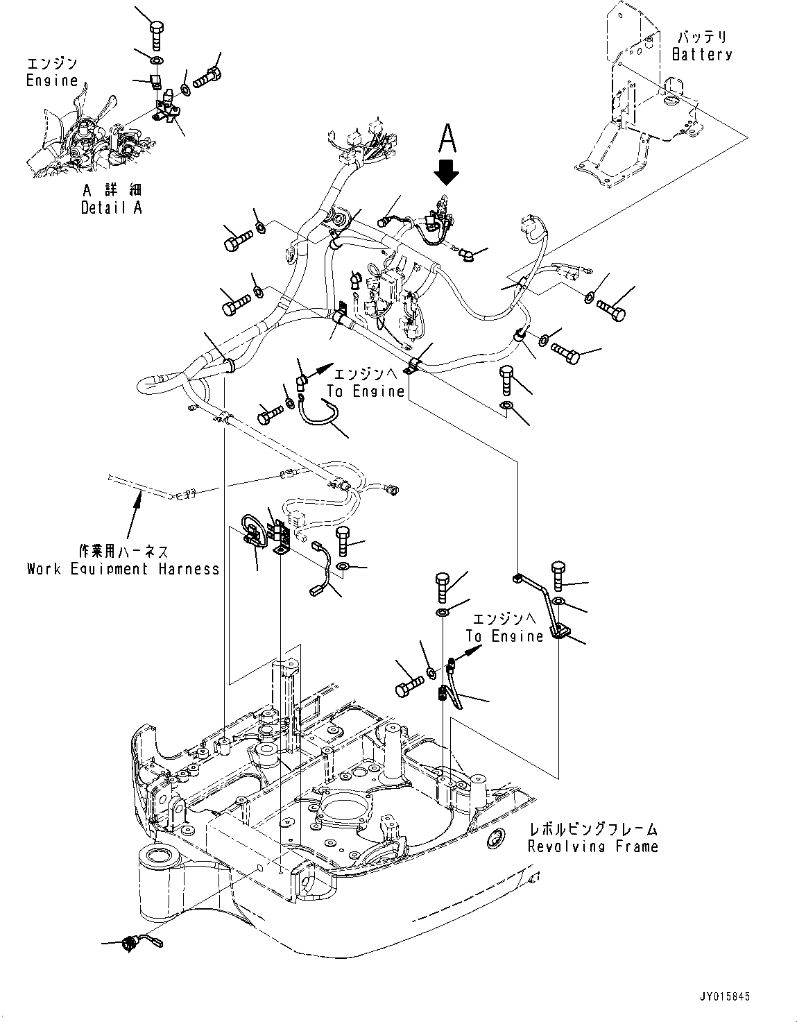 Жгут проводов 22J-06-35160 KOMATSU