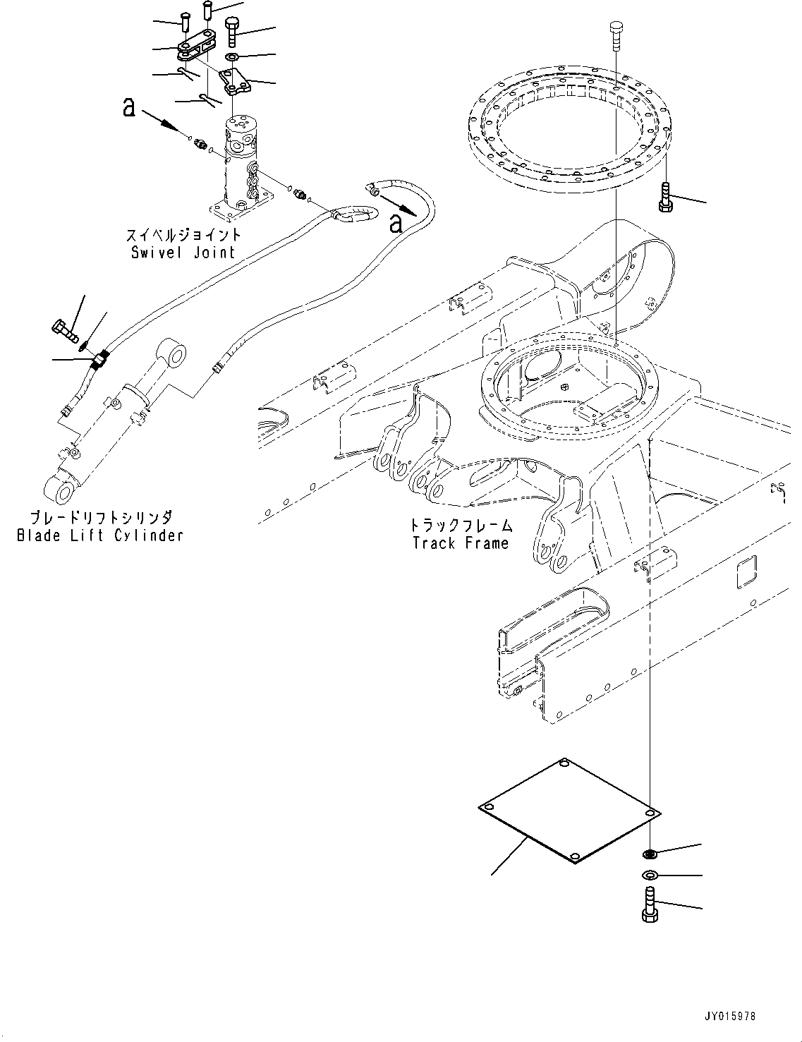 Крышка 22K-30-R1130 KOMATSU