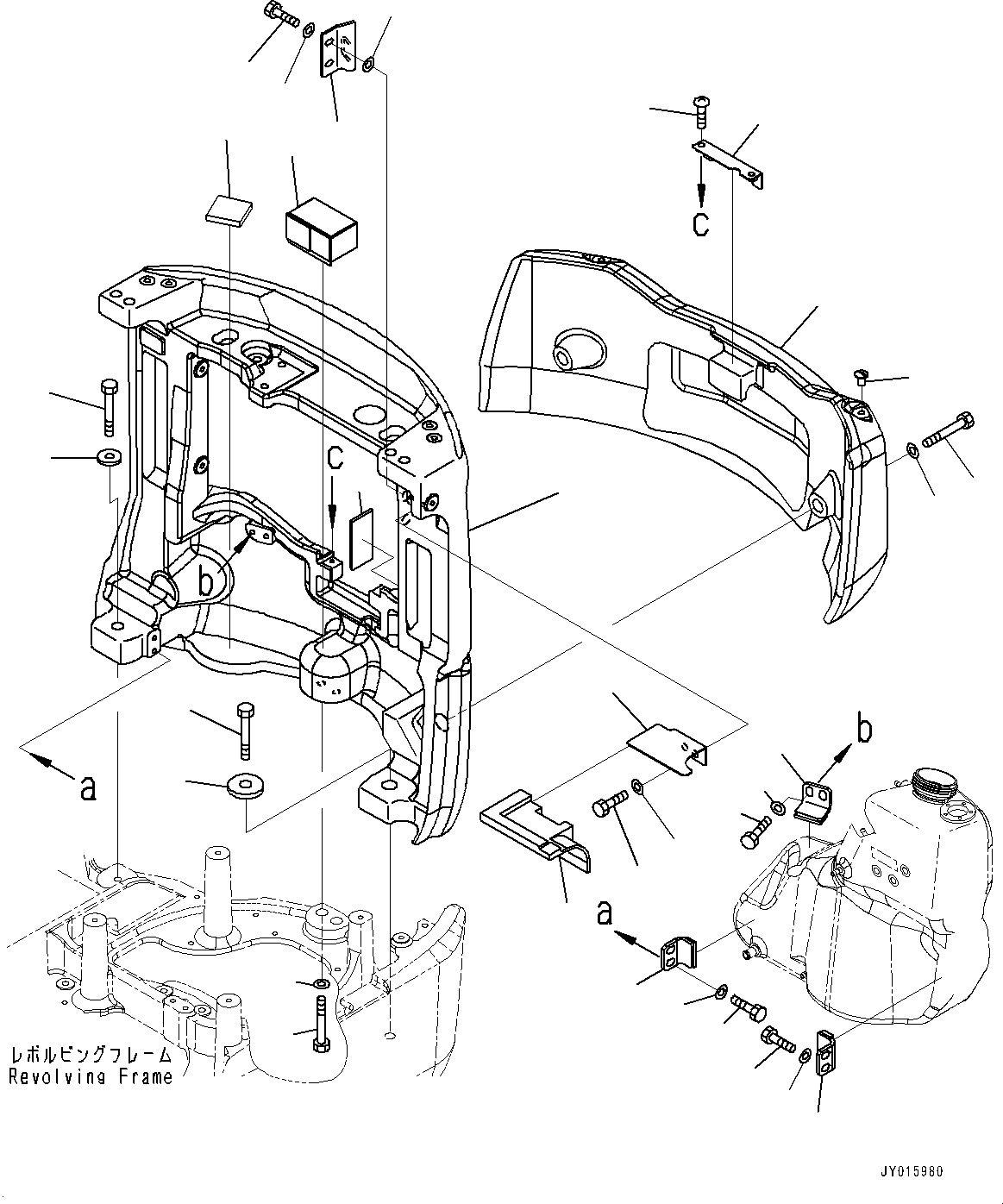Груз 22J-970-2751 KOMATSU