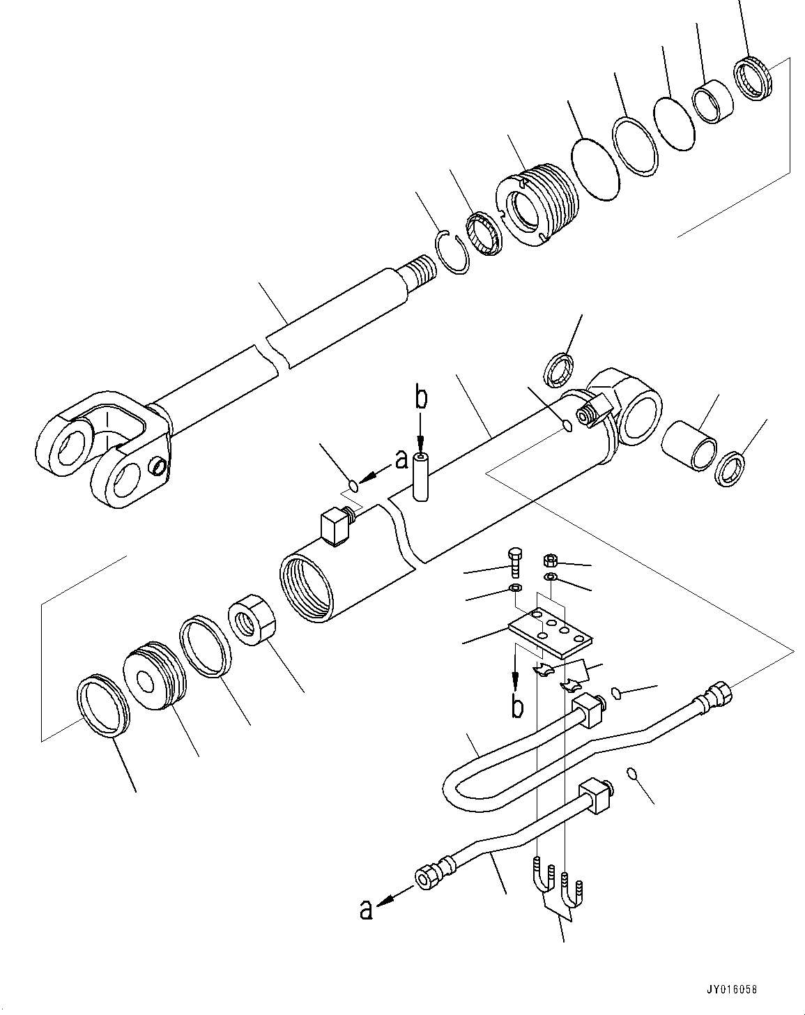 Головка цилиндров 707-29-10831 KOMATSU
