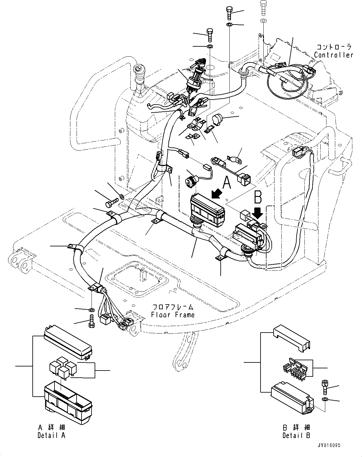 Жгут проводов 22F-06-33115 KOMATSU