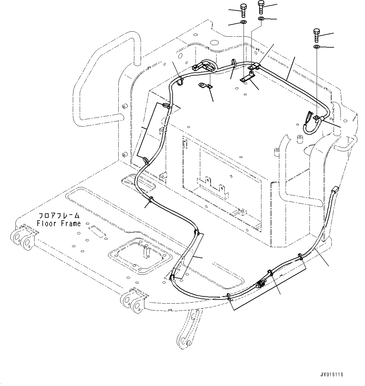 Жгут проводов 22L-06-31910 KOMATSU