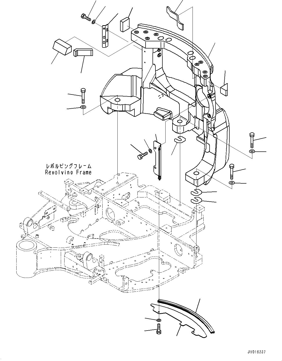 пластина 22F-46-31551 KOMATSU