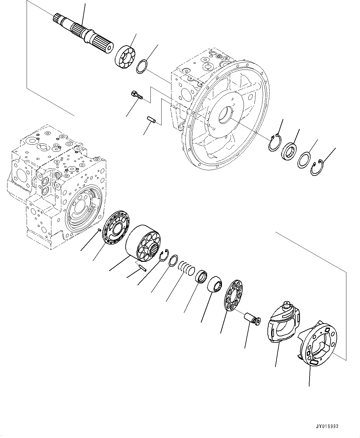 Палец 708-2L-43360 KOMATSU