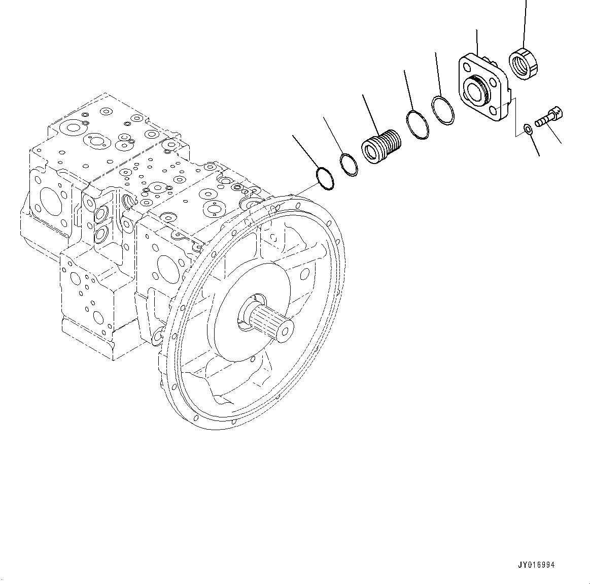 Крышка в сборе 708-2G-03330 KOMATSU