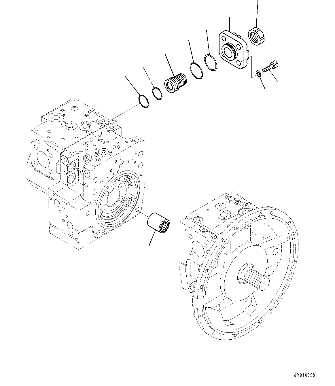 Муфта 708-2G-12630 KOMATSU