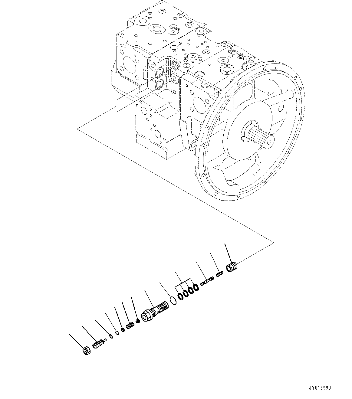 Valve Assembly, LS 708-2G-03340 KOMATSU