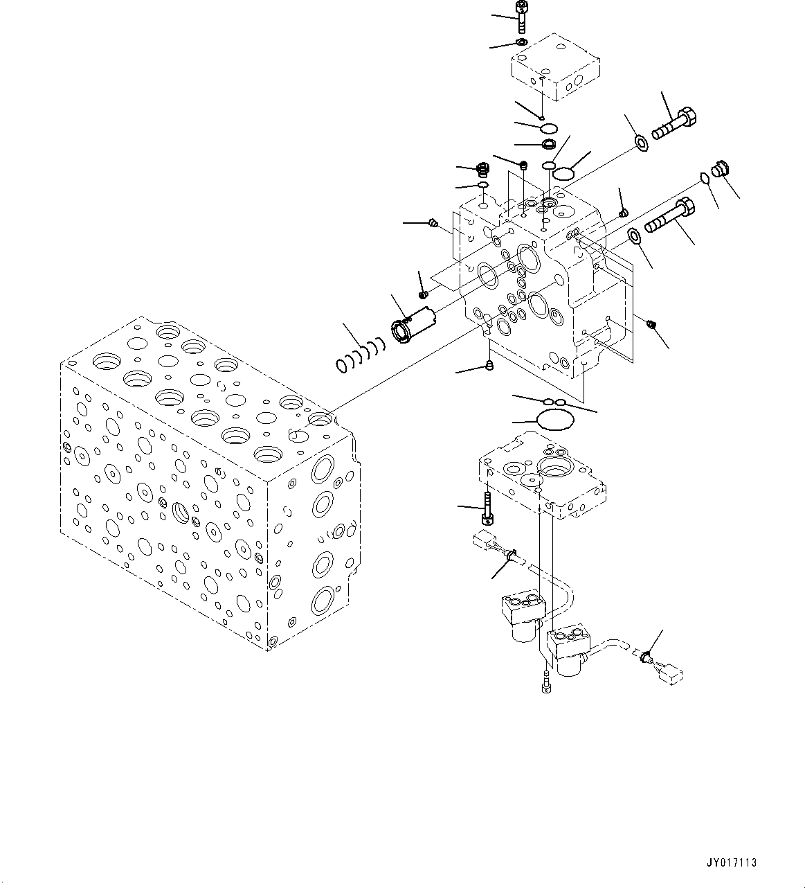 Клапан в сборе 723-40-73200 KOMATSU