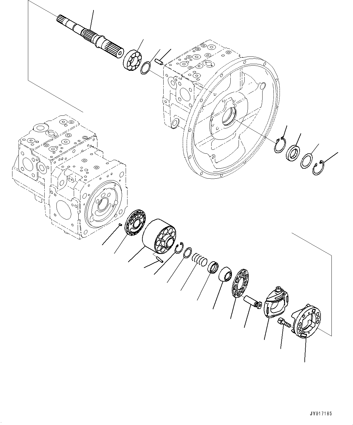 Комплект шайб 708-2J-05110 KOMATSU