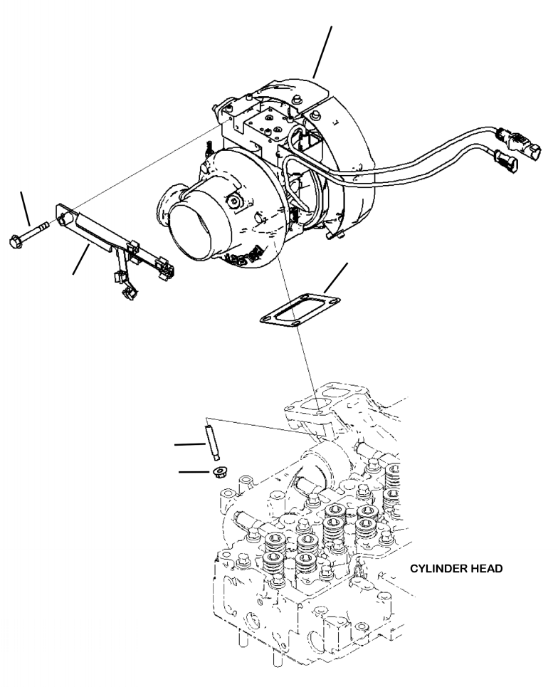 Turbocharger 6746-81-8110 KOMATSU