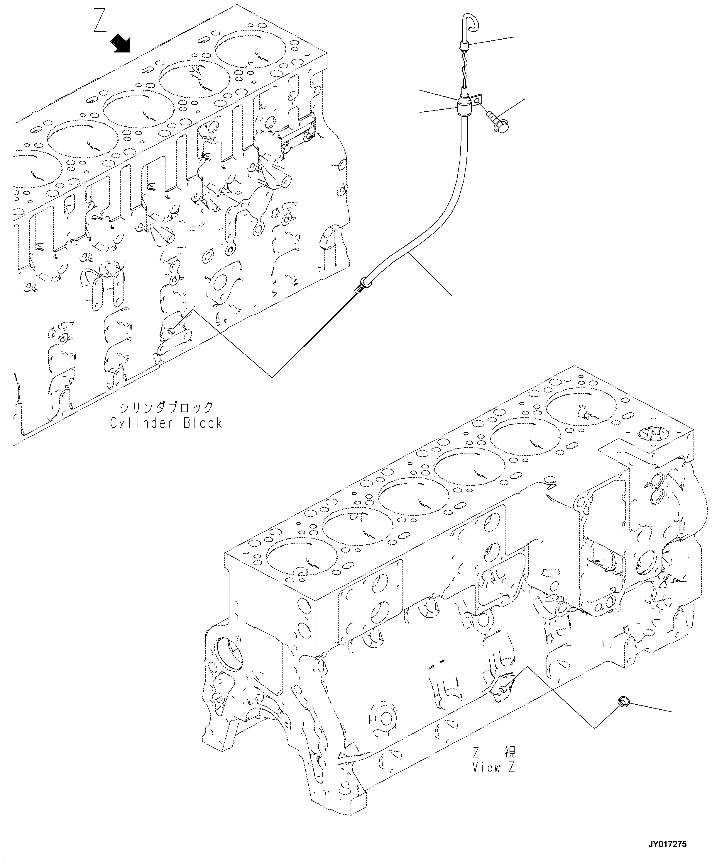Gauge, Oil Level 6746-21-5151 KOMATSU