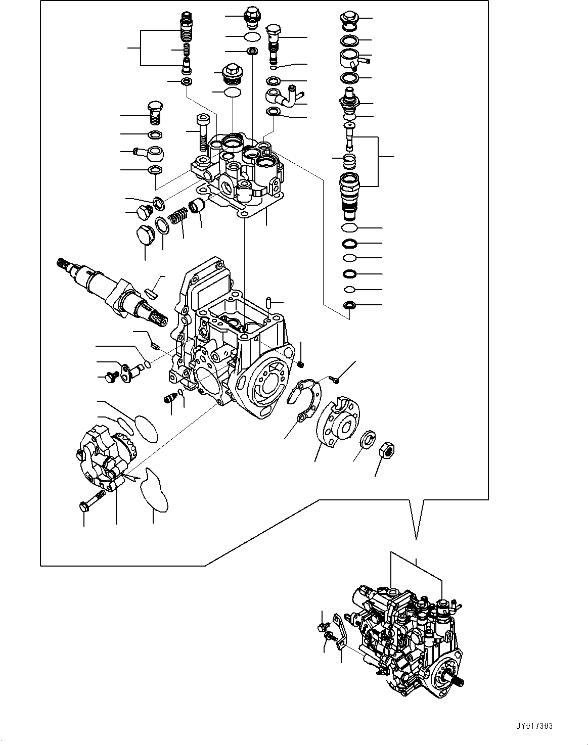 Прокладка YM158552-51571 KOMATSU