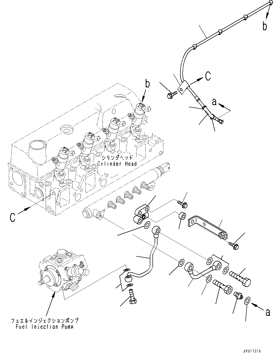 Кронштейн 22B-01-21371 KOMATSU