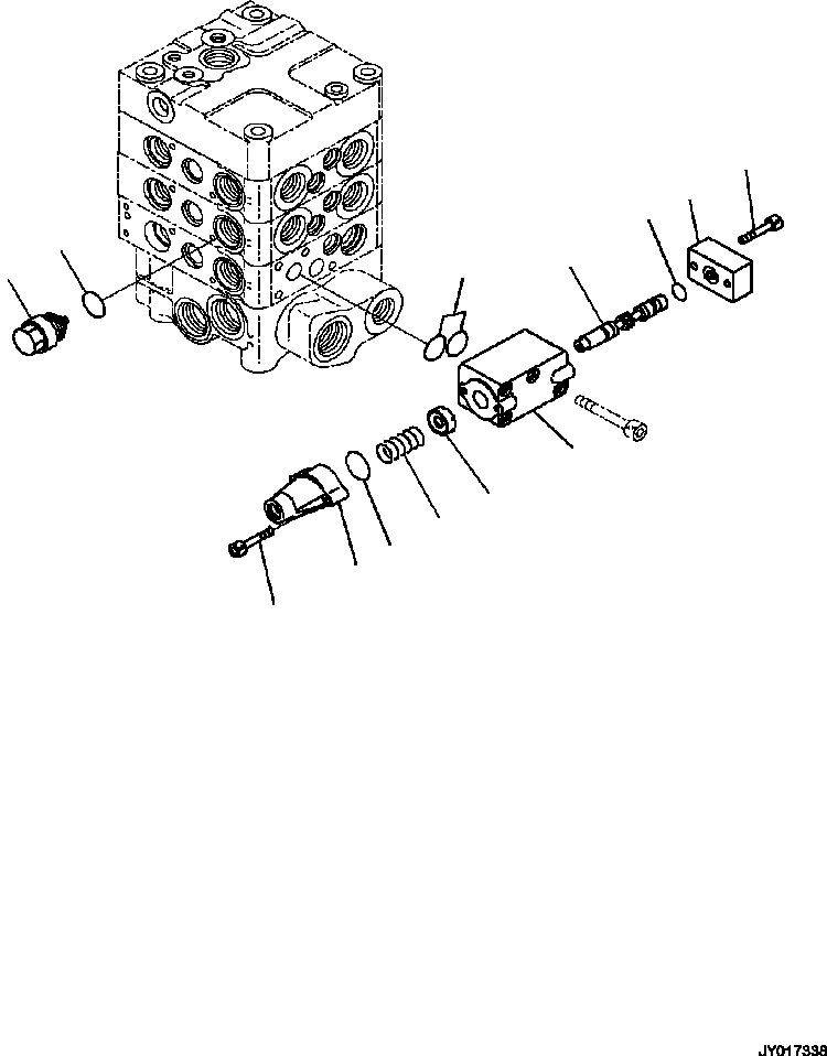 Клапан в сборе 723-50-54500 KOMATSU