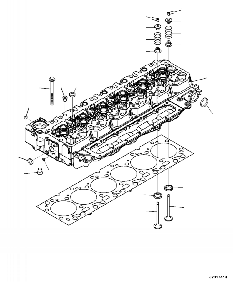 Cylinder Head Assembly 6755-11-1211 KOMATSU