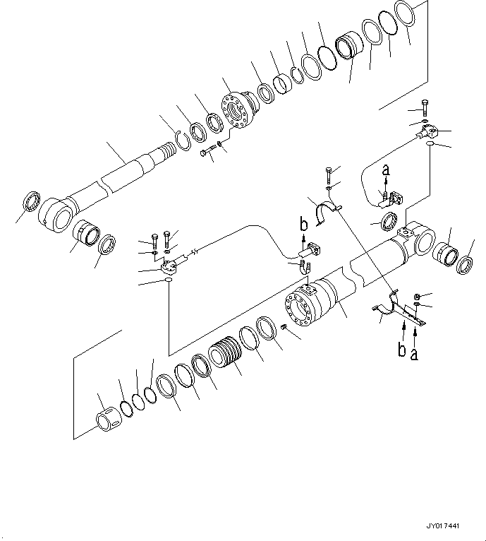 Трубка 707-86-69010 KOMATSU
