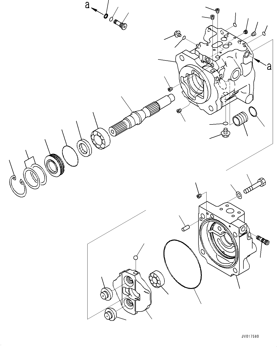 Cap Subassembly (708-1W-04740) KOMATSU