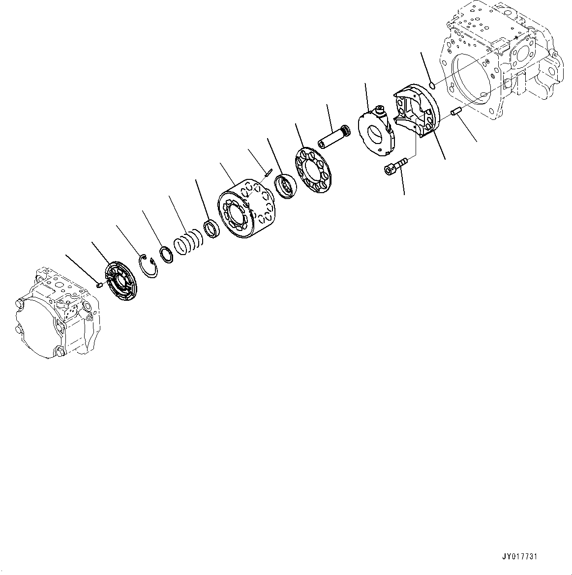Cradle Subassembly (708-1H-04480) KOMATSU