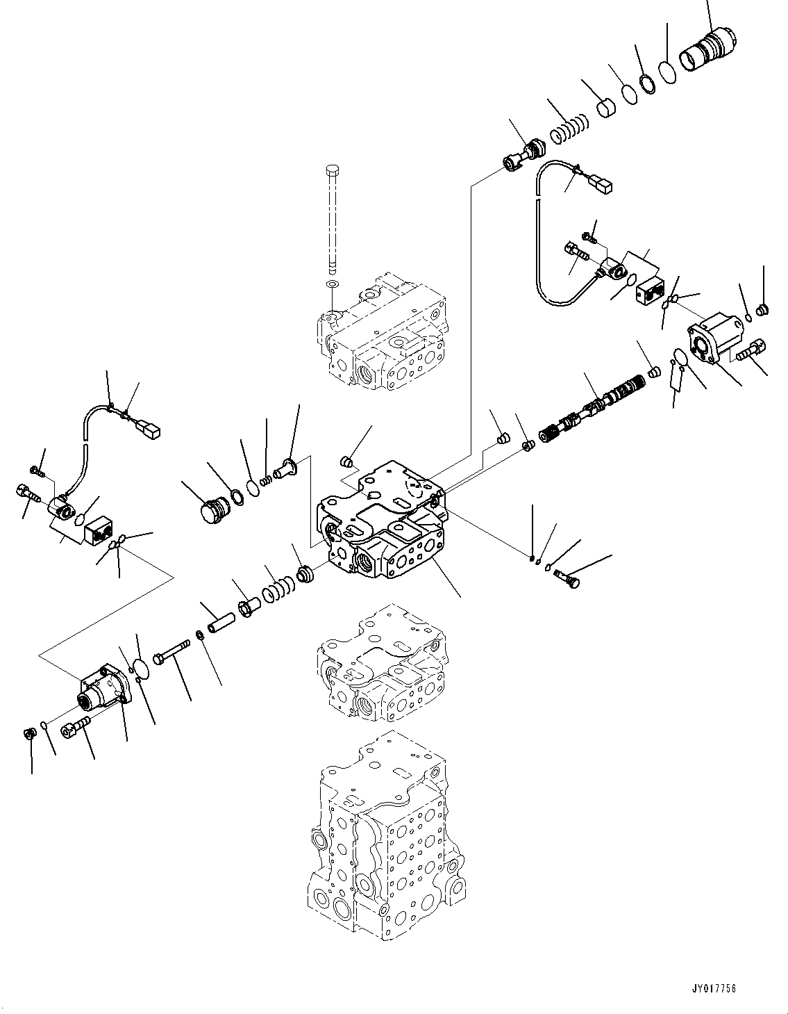 Клапан в сборе 723-61-26600 KOMATSU