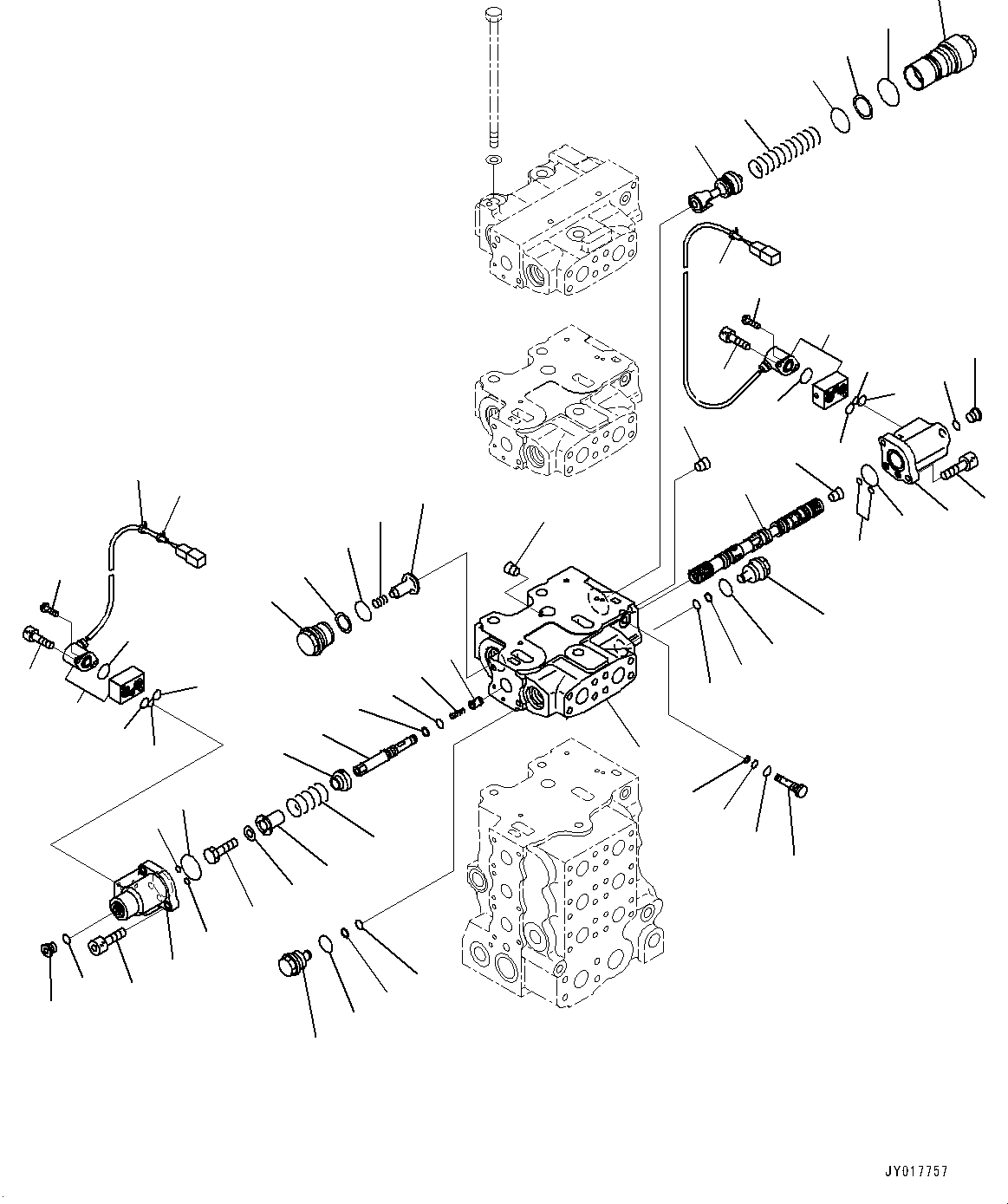 Клапан в сборе 723-61-26500 KOMATSU