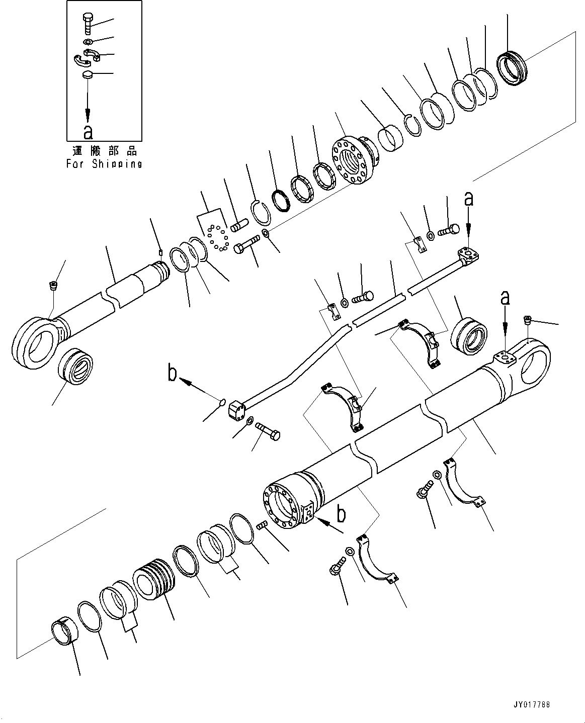 Упорное кольцо 721-71-32030 KOMATSU