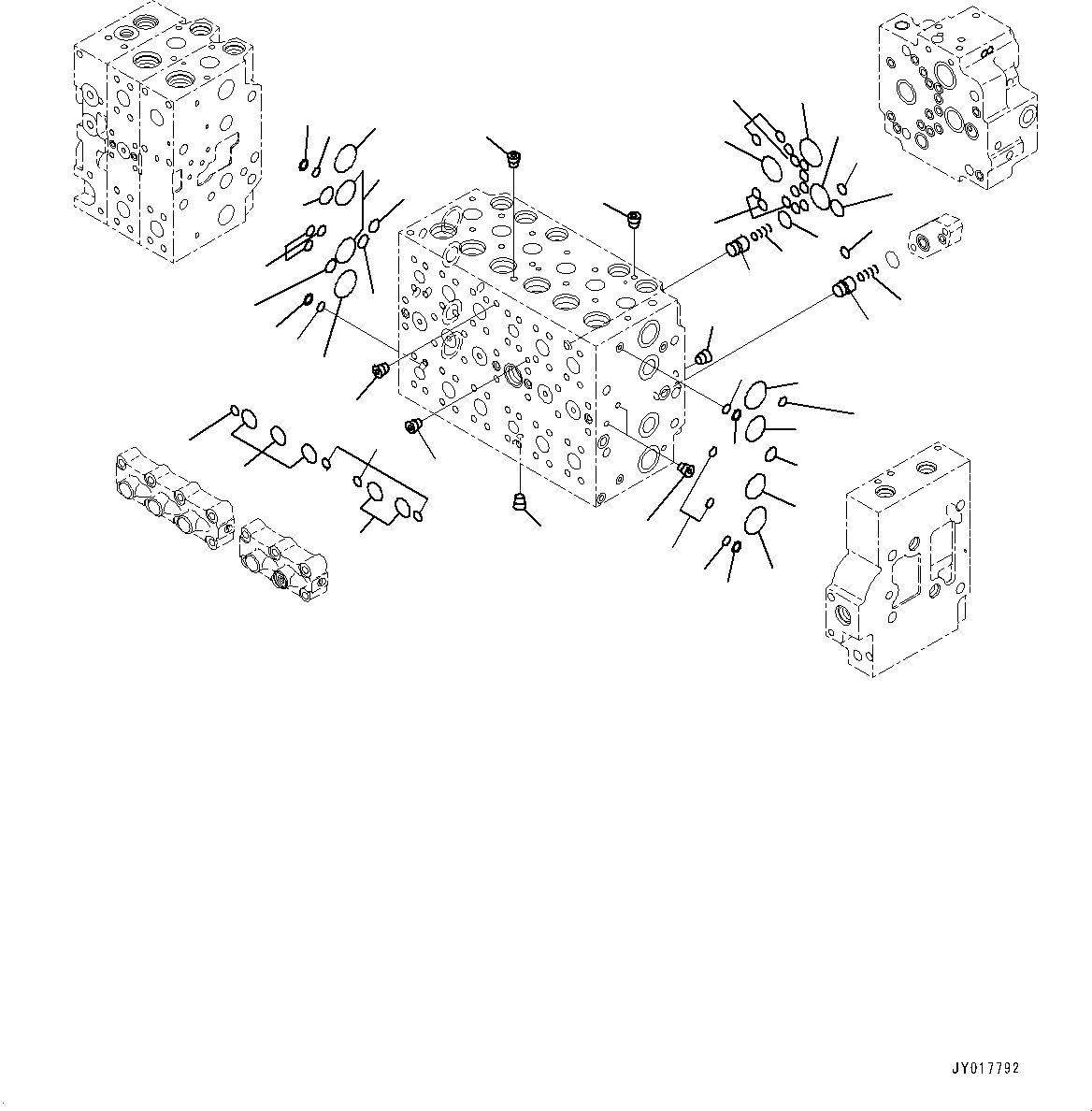Клапан управления в сборе 723-48-26900 KOMATSU