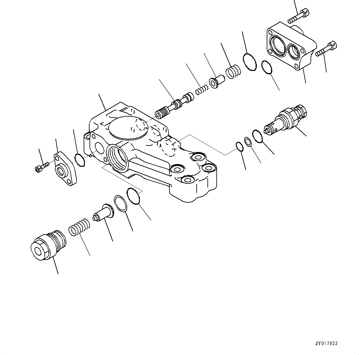Клапан пилотный 702-21-18020 KOMATSU
