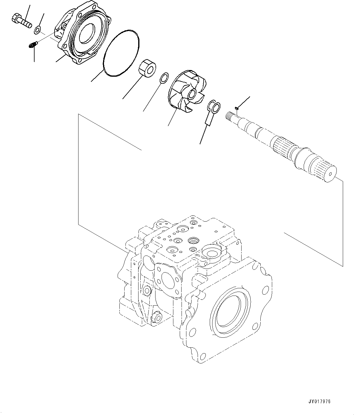 Картер 708-1H-21670 KOMATSU