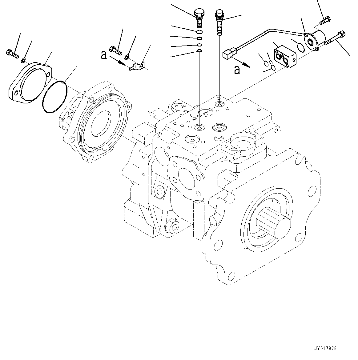 Пластина 708-1H-21680 KOMATSU
