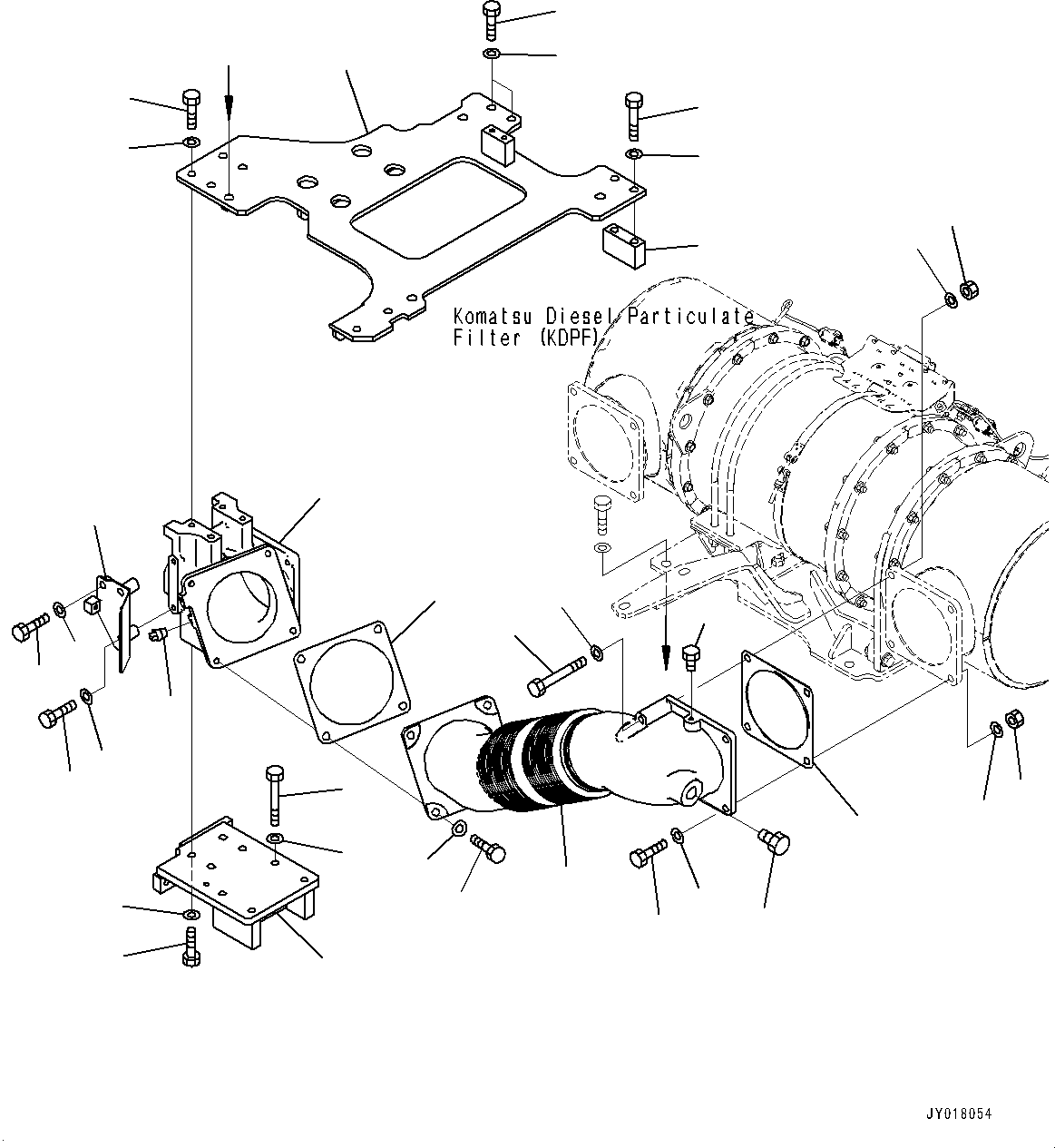 Пластина 6262-11-5580 KOMATSU