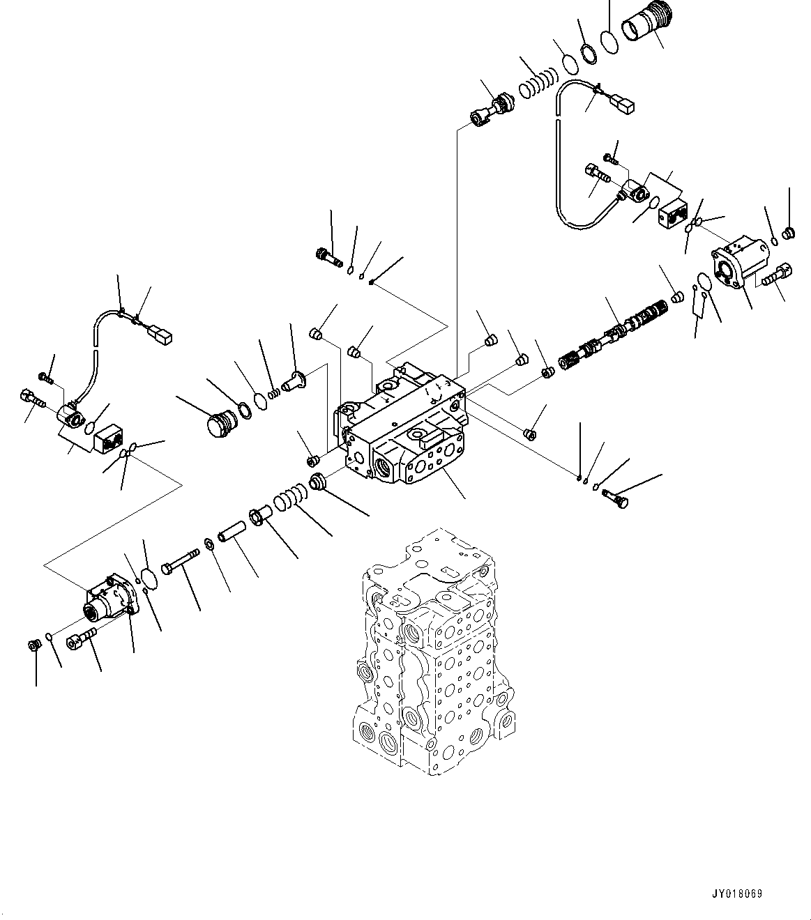 Клапан в сборе 723-61-27100 KOMATSU