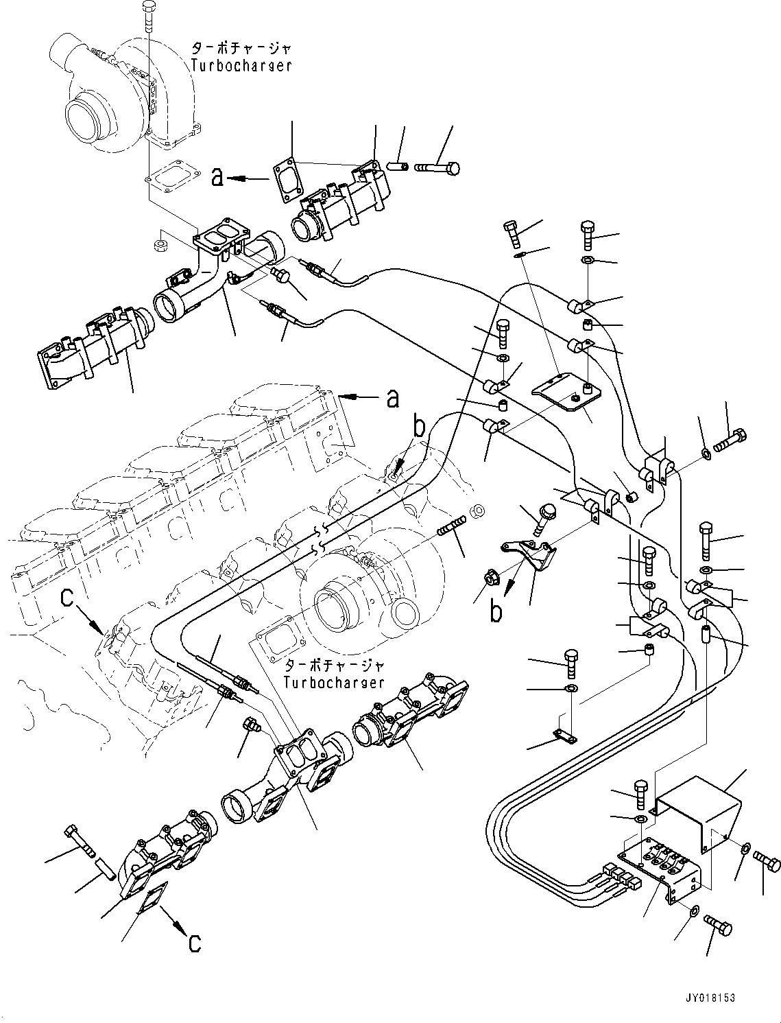 Распределительный коллектор 6219-11-9170 KOMATSU