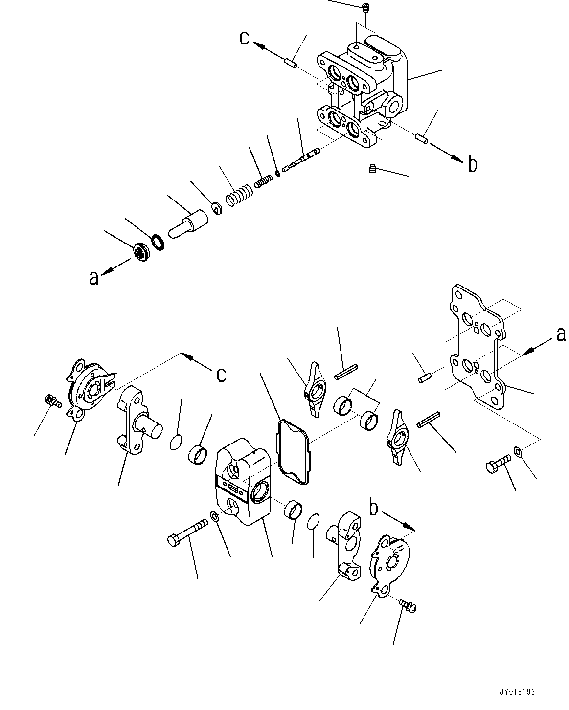 Клапан пилотный 702-16-06291 KOMATSU