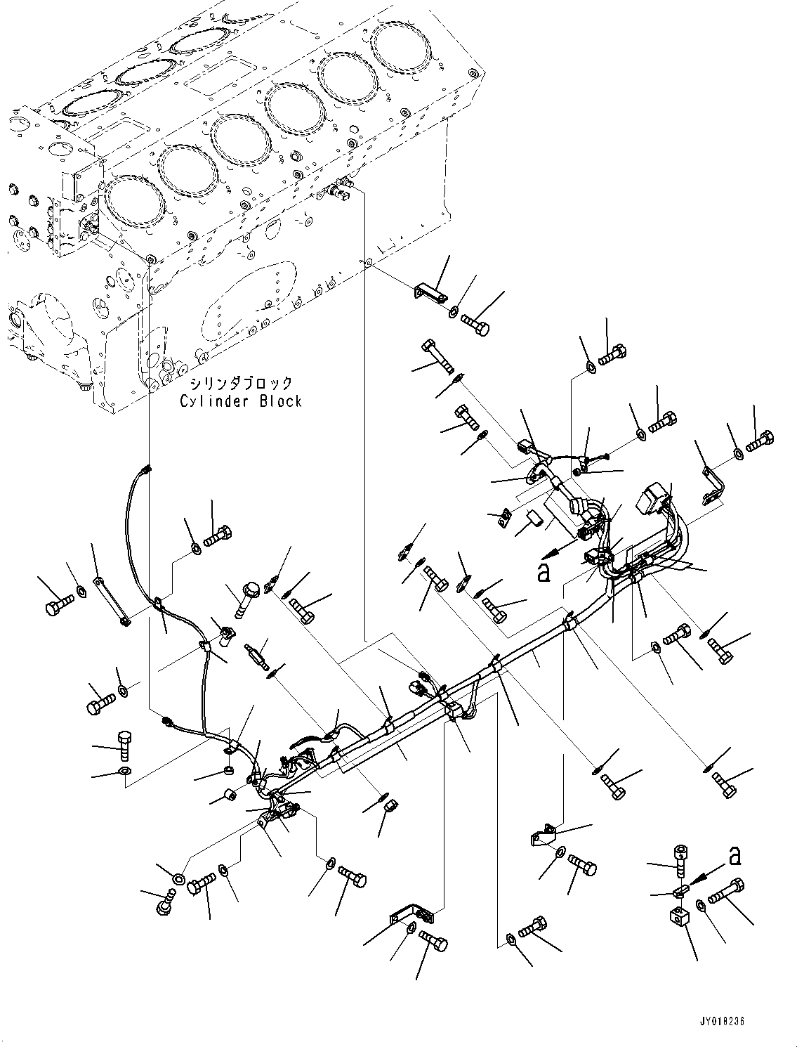 Жгут проводов 6219-81-8411 KOMATSU