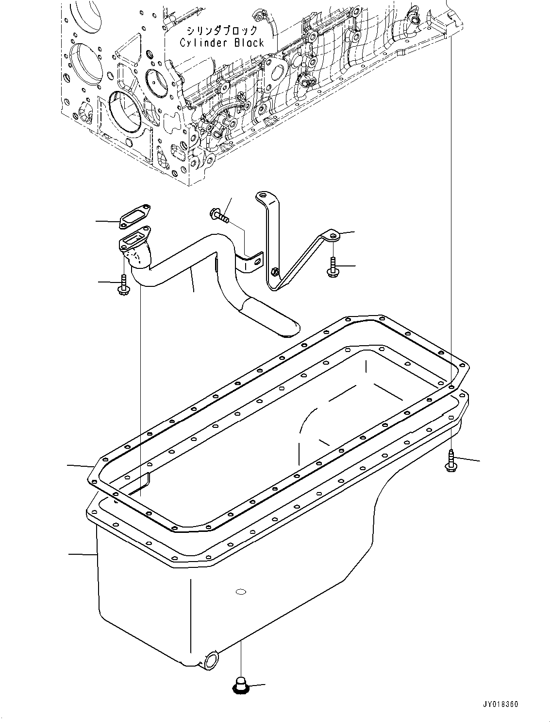 Резьбовая пробка 6732-21-5211 KOMATSU
